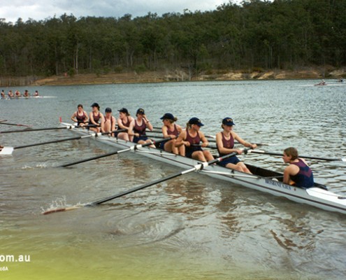 Brisbane SHS: Rudergruppe der Frauen