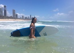 Surfen an der Gold Coast