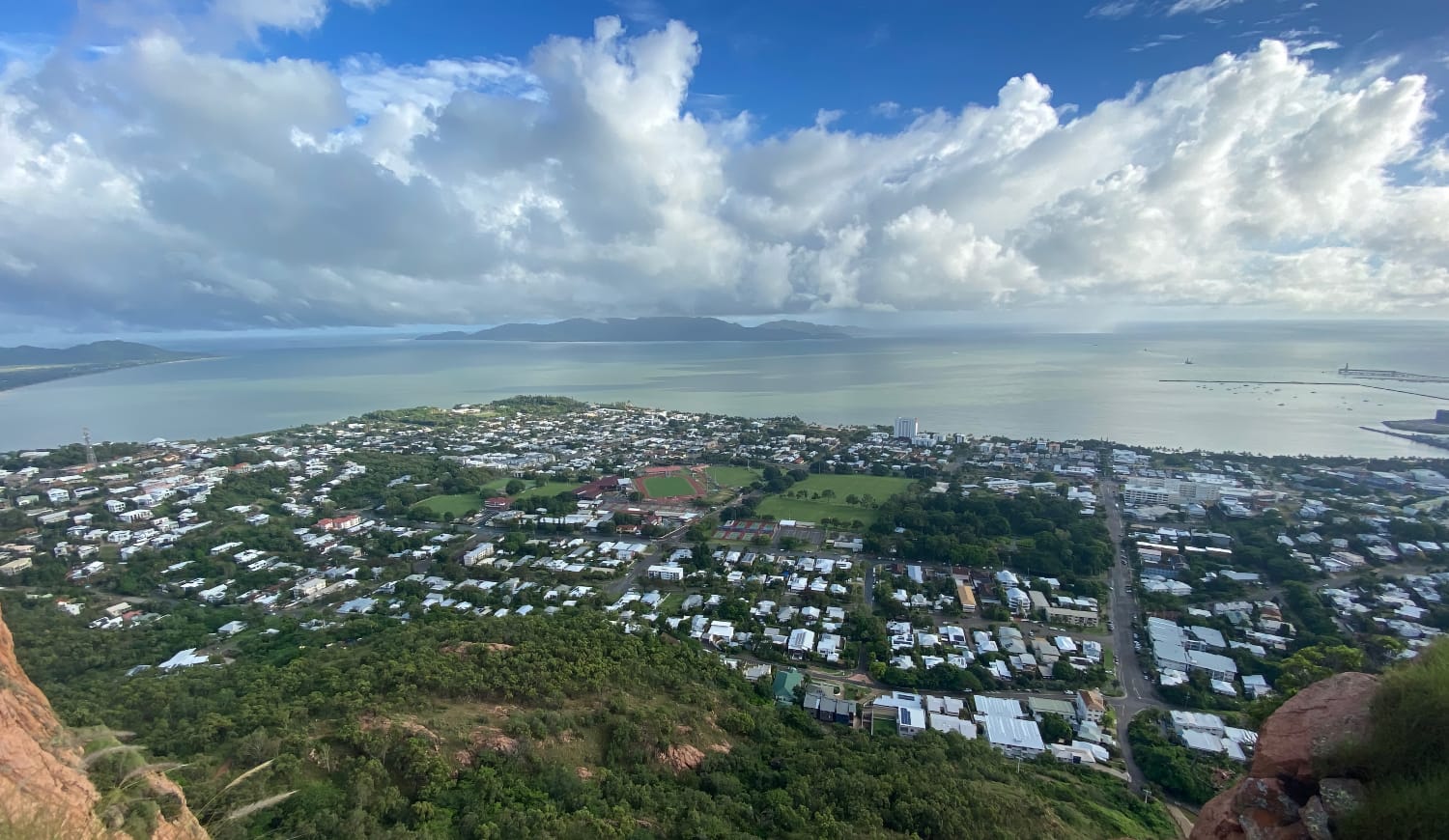 Blick über Townsville, Queensland