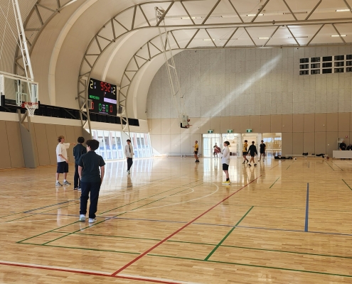 Mercedes College - Neue Indoor-Sportplätze