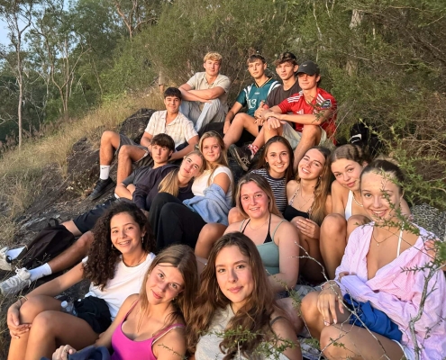 Ausflug mit Freunden von der Mountain Creek High School und dem Chancellor State College