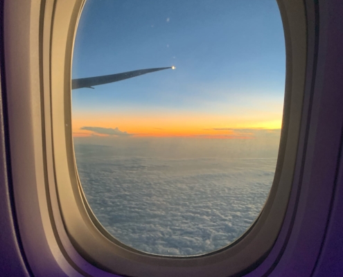 Rückflug nach Deutschland