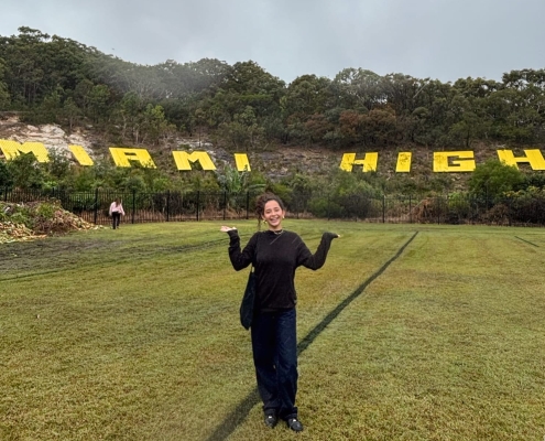 Bei der Miami State High School