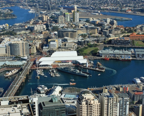 Darling Harbour mit National Maritime Museum