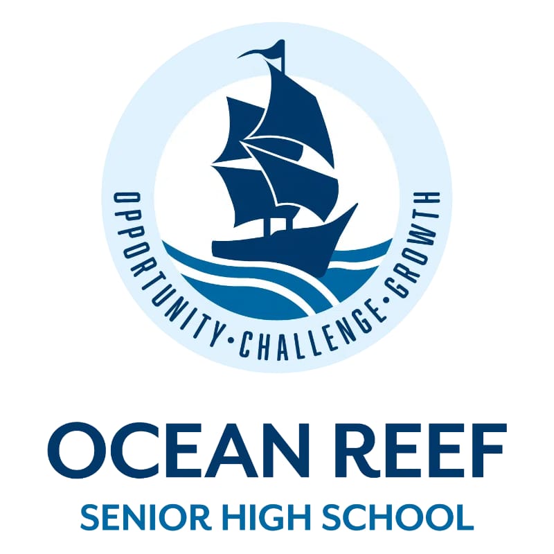 Ocean Reef Senior High School Logo Ocean Reef Senior High School Logo