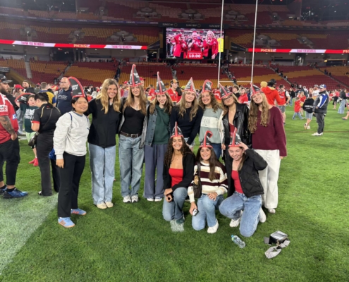 Rugby Game im Suncorp Stadium, Brisbane