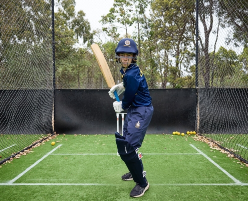 Cricket Cricket Training an der Bunbury Cathedral Grammar School