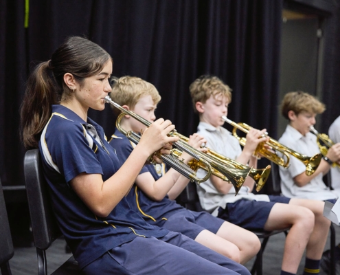 Music Bläsergruppe des Orchesters der Bunbury Cathedral Grammar School