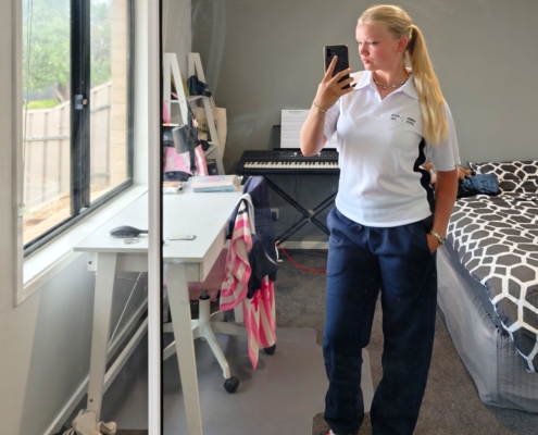 Lotta in ihrem Zimmer