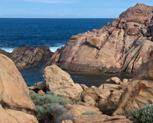 Die Canal Rocks bei Quindalup sind eines der vielen schönen Naturwahrzeichen