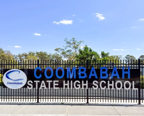 Coombabah State High School Sign