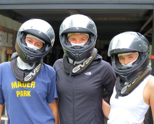Am Big Kart Track in Landsborough