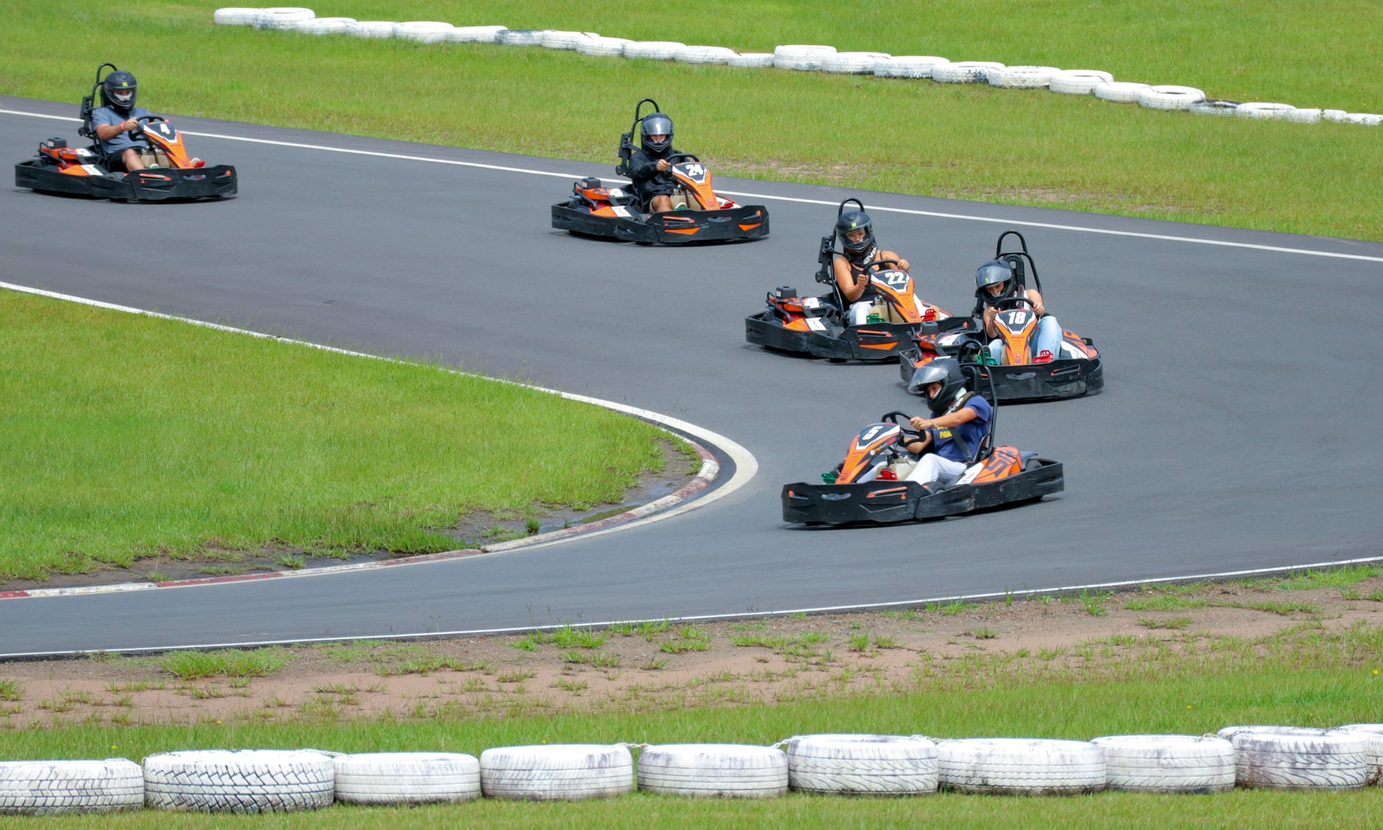 Big Kart Track Race in Landsborough