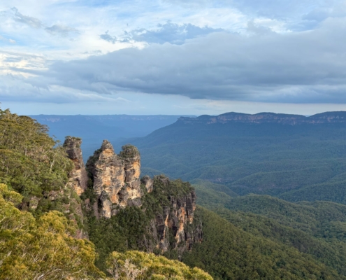 Die "Three Sisters" in den Blue Mountains bei Katoomba, New South Wales