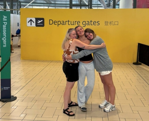 Abschied nehmen von meiner temporären Gastfamilie