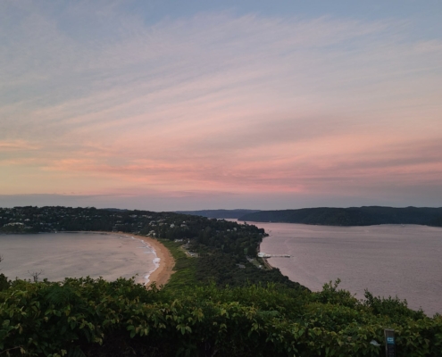 Sonnenaufgang am Palm Beach
