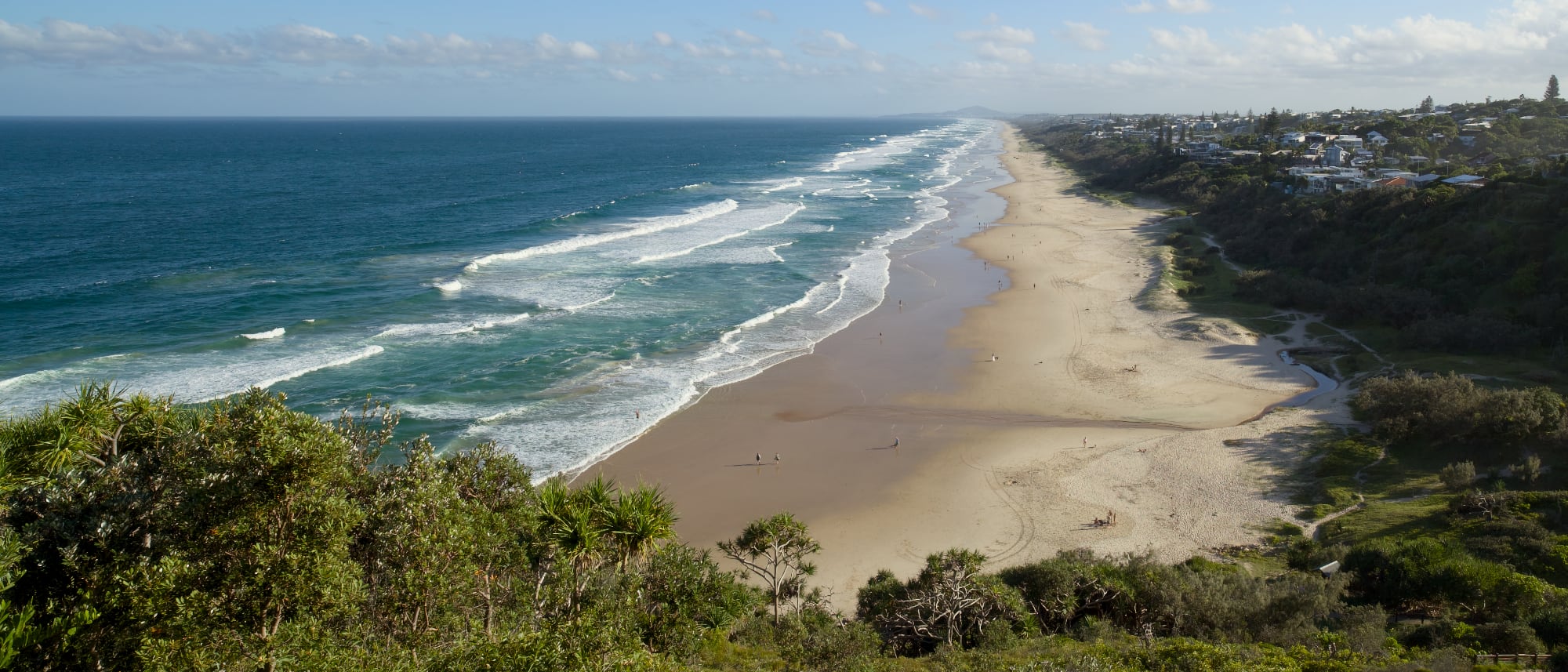 Der Sunshine Beach in Noosa