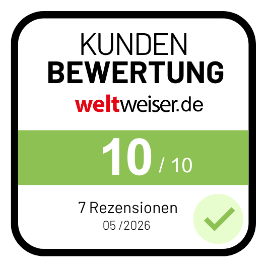 Kundenbewertung bei Weltweiser
