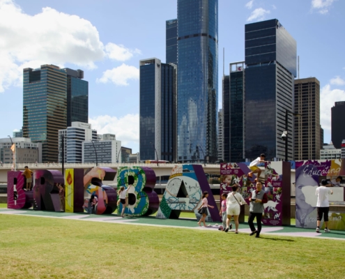 Brisbane Sign, South Bank Brisbane Sign, South Bank
