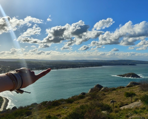 Ausblick vom Bluff