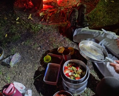 Outdoor Education Camp: Cooking