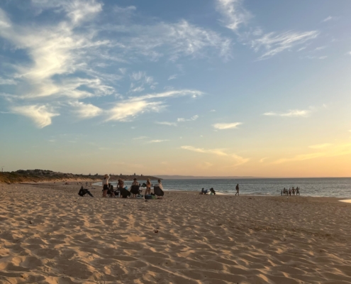 Ausflug zum Port Noarlunga Beach mit Freunden Ausflug zum Port Noarlunga Beach mit Freunden