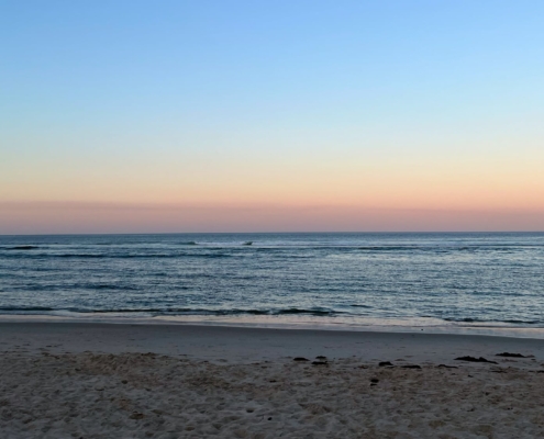 Am Strand von Lennox Head Am Strand von Lennox Head