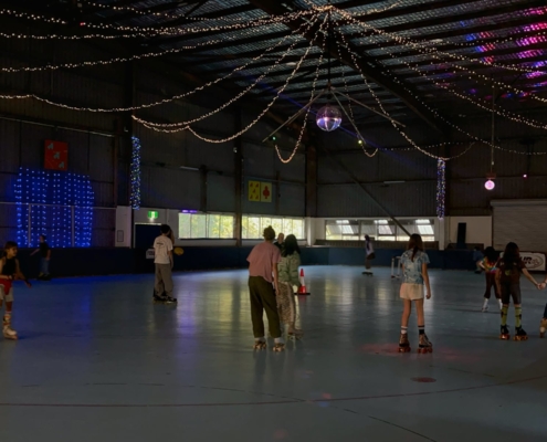 Geburtstag in der Rollschuh-Disco (Rollerworld Lismore) Geburtstag in der Rollschuh-Disco (Rollerworld Lismore)